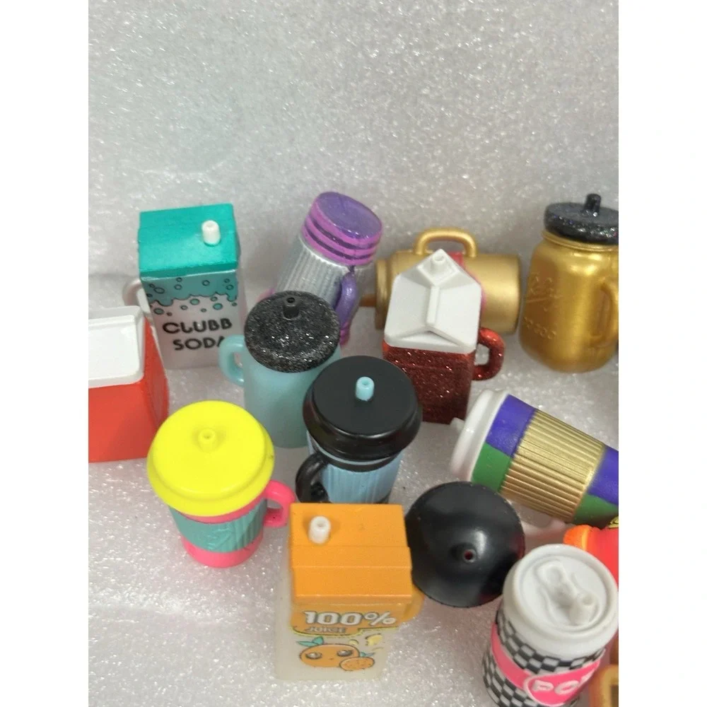 L.O.L. Surprise! Lot Bottles Accessories Dolls Juice Water Soda Lot of 35 Pieces